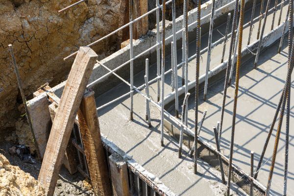 Concrete Footing Pouring in Moses Lake