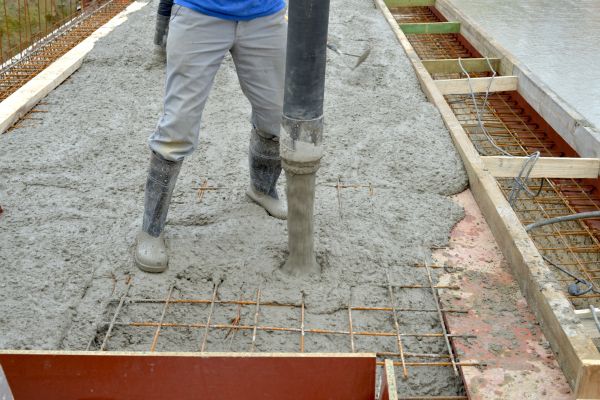 Concrete Base Construction in Moses Lake