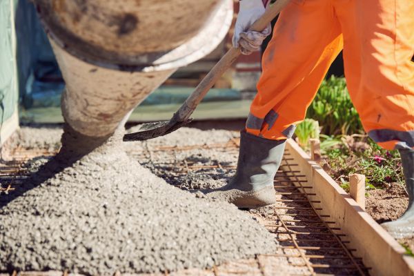 Poured Concrete Installation in Moses Lake
