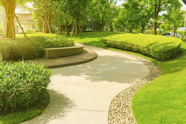 Cement Walkway Installation in Moses Lake