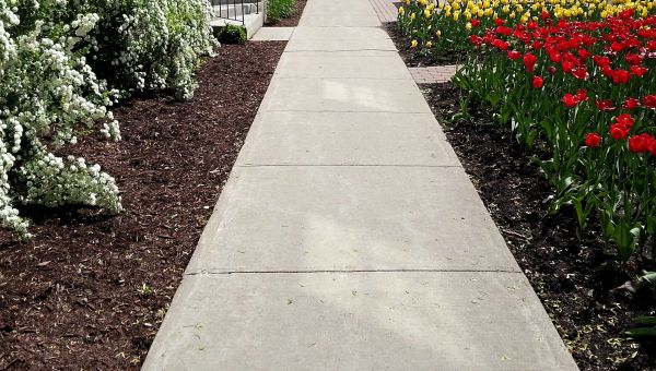 Cement Sidewalk Installation in Moses Lake