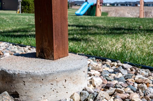 Deck Footing Installation in Moses Lake