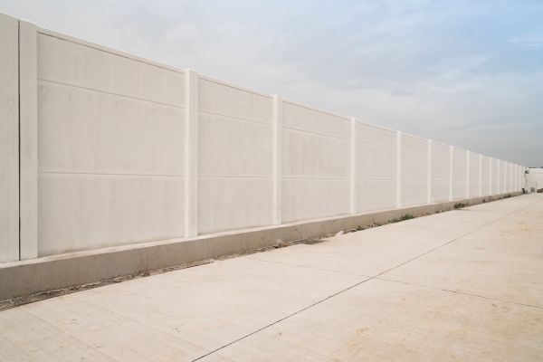 Concrete Fence Construction in Moses Lake