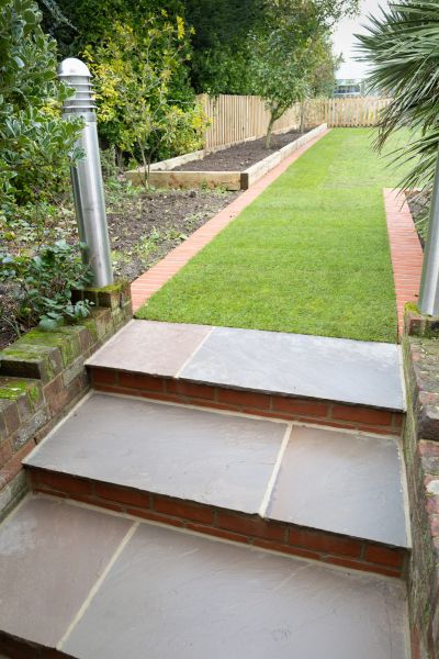 Backyard Steps Installation in Moses Lake