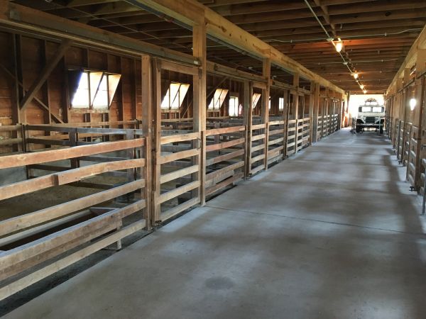 Barn Slab Construction in Moses Lake