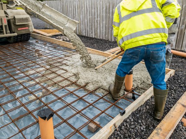 Basement Slab Pouring in Moses Lake