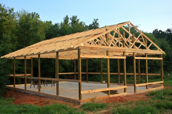Barn Pad Installation in Moses Lake
