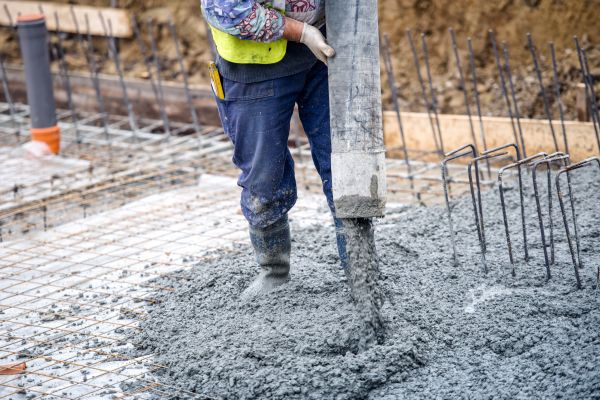 Cabin Foundation Pouring in Moses Lake