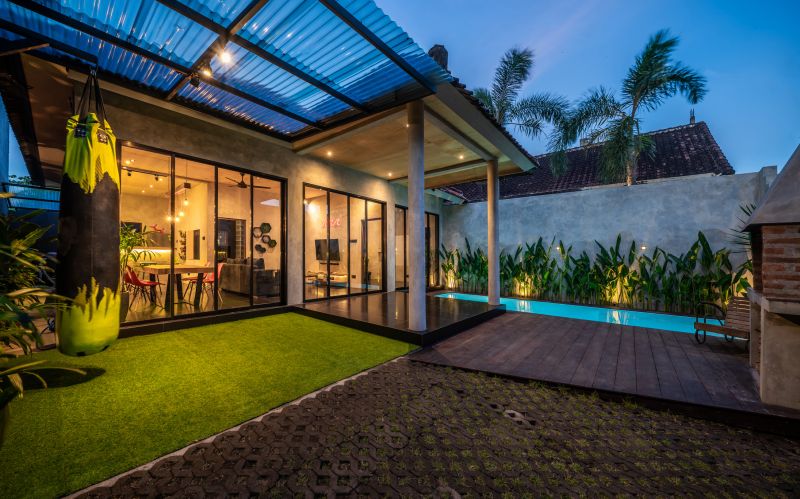 Pool Patio Construction detail